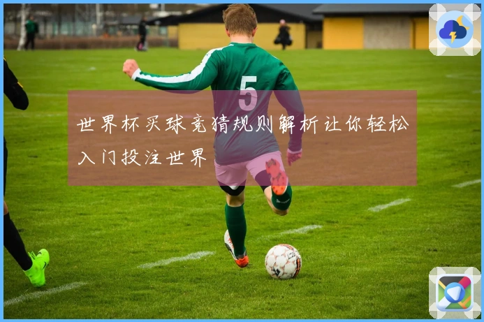 世界杯买球竞猜规则解析让你轻松入门投注世界